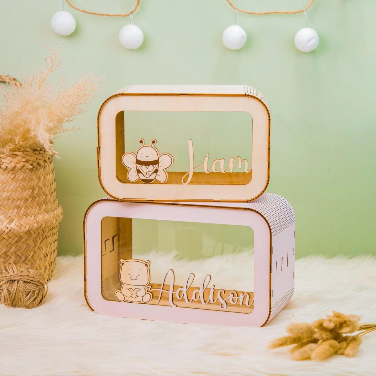 Personalized Piggy Bank for Kids - Cherish Every Penny! #54864 - Image 2
