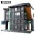 City 581Pcs Star Coffee House With Lights Building Blocks Street View Architecture Cafe Shop MOC Bricks Toys Kids Christmas Gift