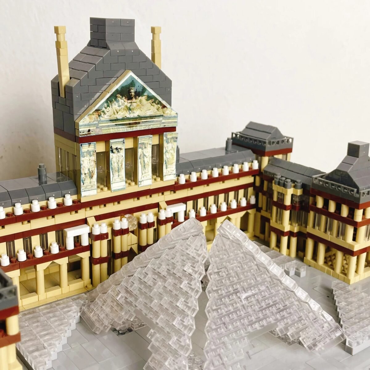 Knew Built Louvre Micro Mini Building Blocks Set – Architecture Toys f... #366 - Image 6
