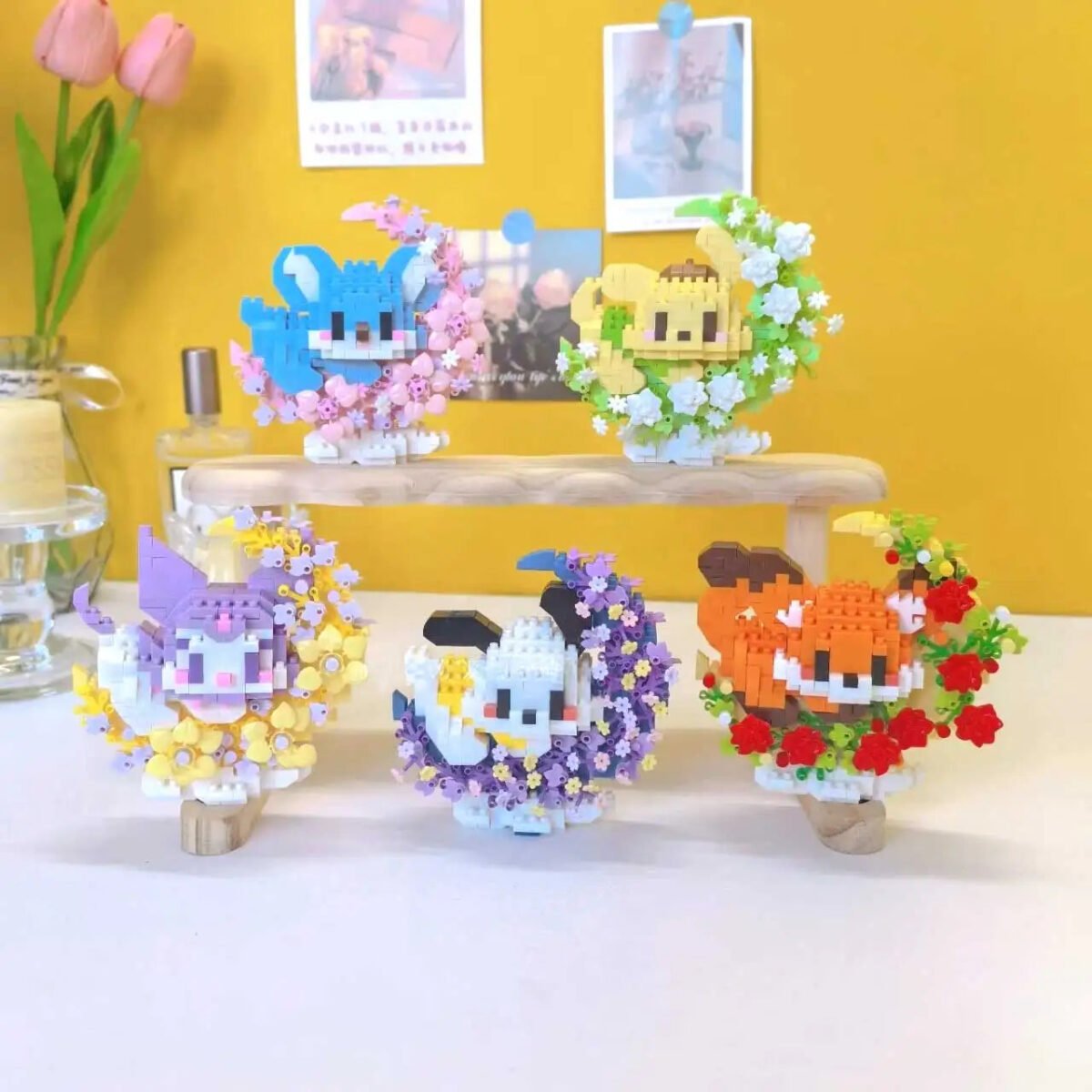 Mini Dog, Cat, Panda & Raccoon Micro Building Blocks – Cute Pet Mod... #350852 - Image 5