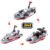 Navy War Chariot Ship & Army Boat Plane Building Blocks Set – Mi... #200006151 - Image 3