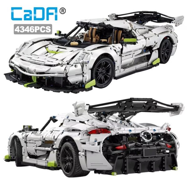 Cada 1:8 MOC 4346PCS Supercar – Premium Hypercar Building Block Set for... #29