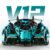 Technical 1:14 Lambo Super Speed Sports Car Building Blocks – Racing V... #496