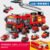 10-in-1 Fire Truck, Police Car & Multi-Vehicle Building Blocks S... #200004870