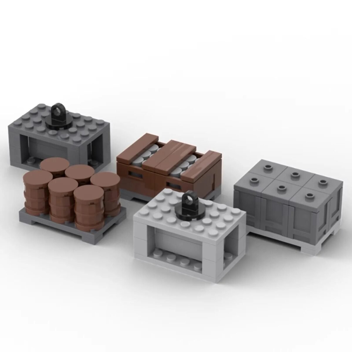 City Construction Building Blocks Set – Truck, Crane, Forklift &... #200006151 - Image 5