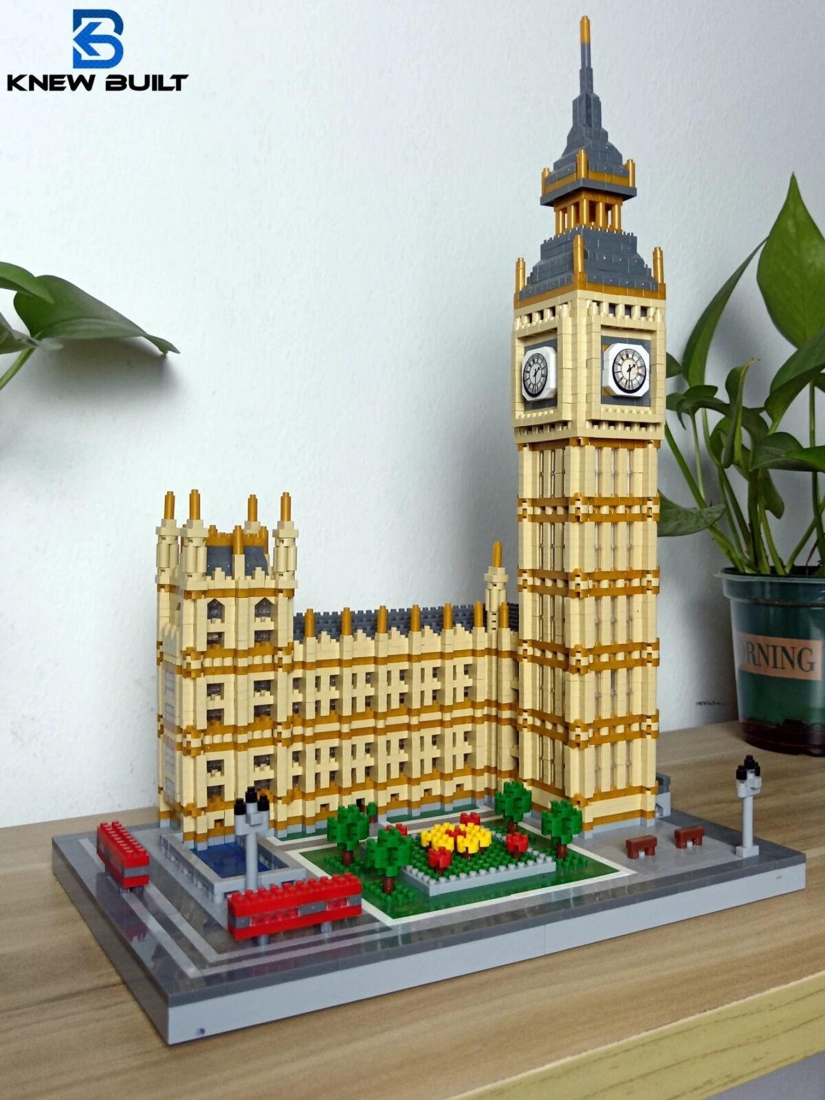 Famous Big Ben Micro Mini Building Blocks Crafted Replica, Leisure and Entertainment Toys Adult Construction Bricks Decoration image KNEW BUILT Big Ben Micro Mini Building Blocks – Famous Landmark Replica... #29 - Image 1