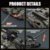 WW2 Military MOC Leopard 2A7 Battle Tank Building Blocks Set – Compati... #691 - Image 5