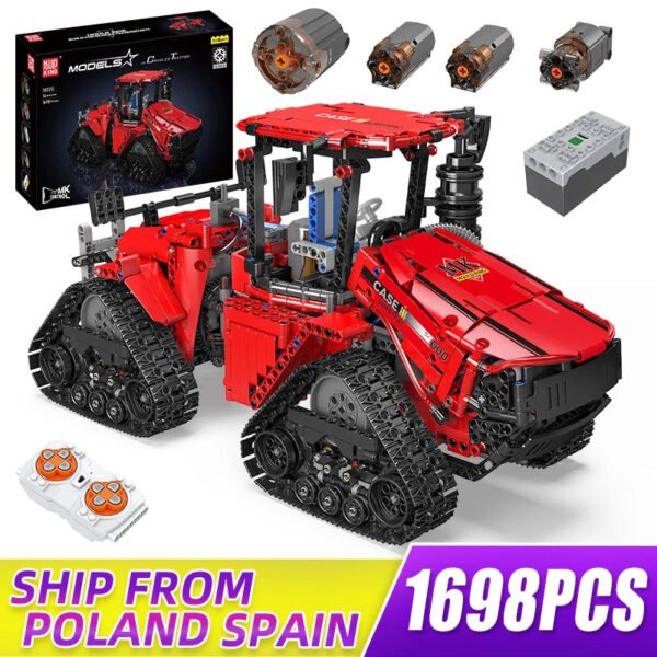 Mould King 18020 Remote Control Crawler Tractor – 1600PCS Technical All... #10
