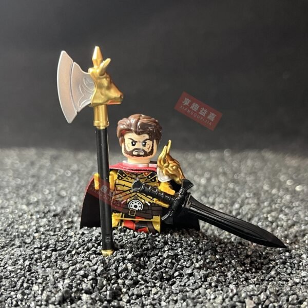 MOC Ancient Warrior Heroes Skeleton Hero Mini Building Blocks Figures #200004890