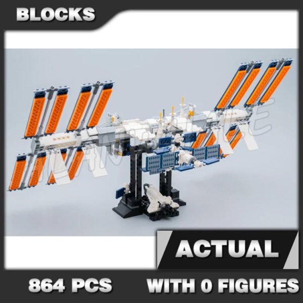 Ideas Space International Space Station Building Blocks Set – 86... #200003886