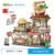 Mini City Japanese Street View Modular Villa Retro Noodle Shop Store Friends House MOC Architecture Building Blocks Set for Kids - Image 7