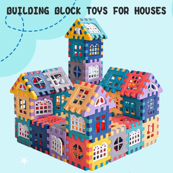 Large Scale House Building Block Set with Window Design – Creative Con... #193