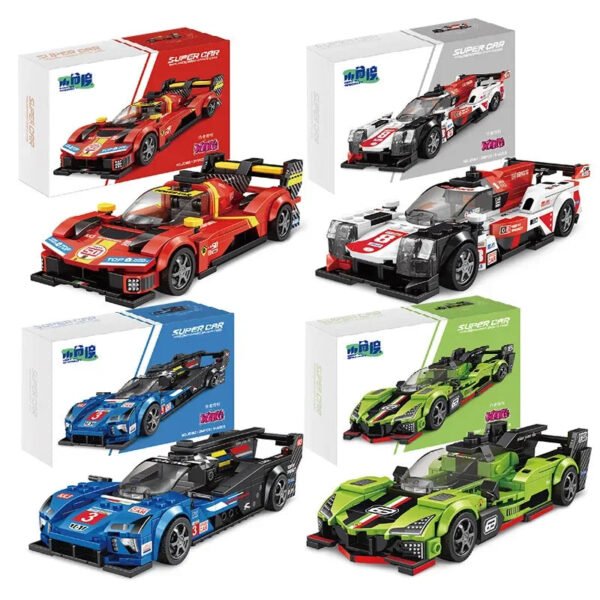 Build, Race, Display: 11 Speed Champions Hypercar MOC Building... #10895851741