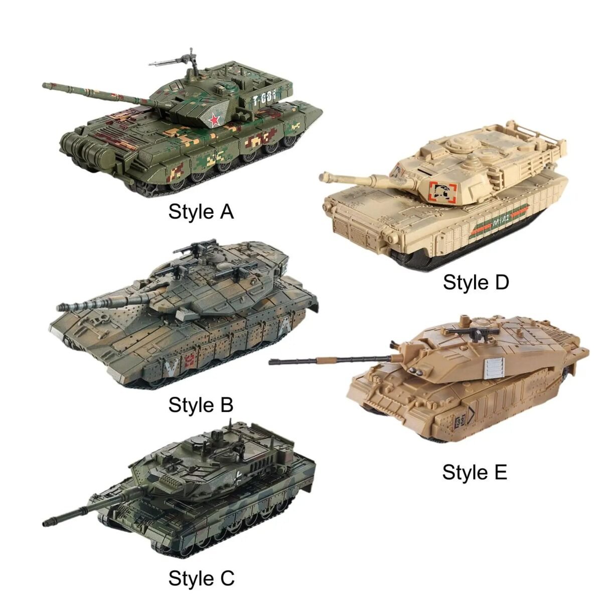 1/72 Scale Miniature Tank Model Kit – Military Building Toy & Collectible #691 - Image 5
