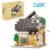 1116Pcs Cada LED City Japanese Style Summer Restaurant Coffee House Building Blocks Friends Light Shop Bricks Toys Children Gift - Image 8