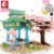 SEMBO Sakura Street View Building Blocks – Cherry Blossom City House &... #691 - Image 7