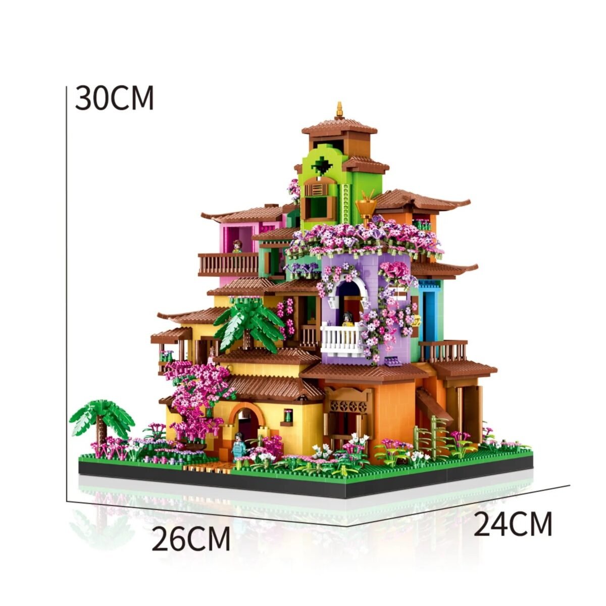 Creative Micro Building Blocks Magic Villa House Model – DIY Assembly Set #29 - Image 3