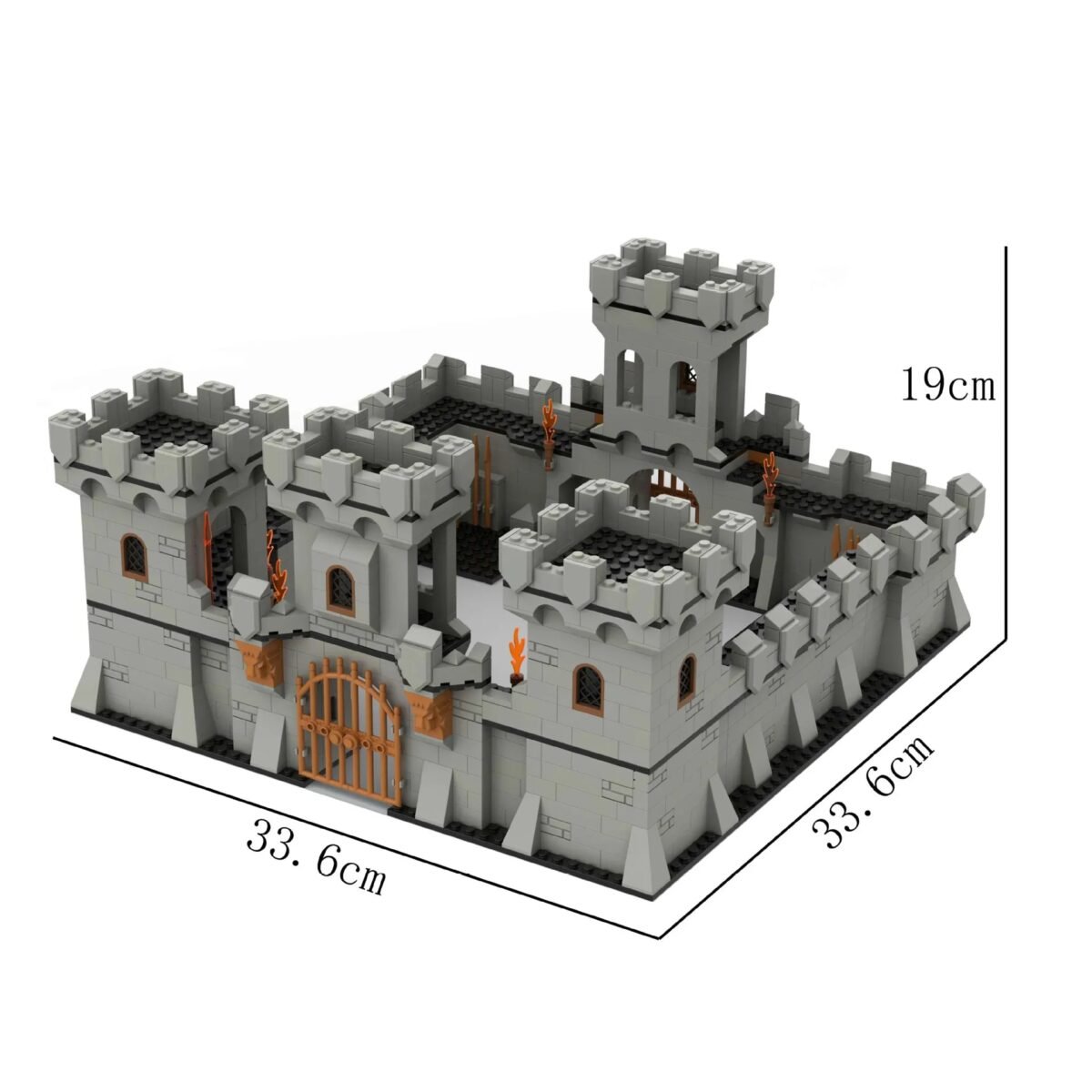 Medieval Castle Tower Building Blocks Set – 1567PCS Fortress & Ancient ... #29 - Image 7