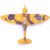 Hurricane Fighter Airplane Building Blocks – 4D DIY Assembly Model Set #691