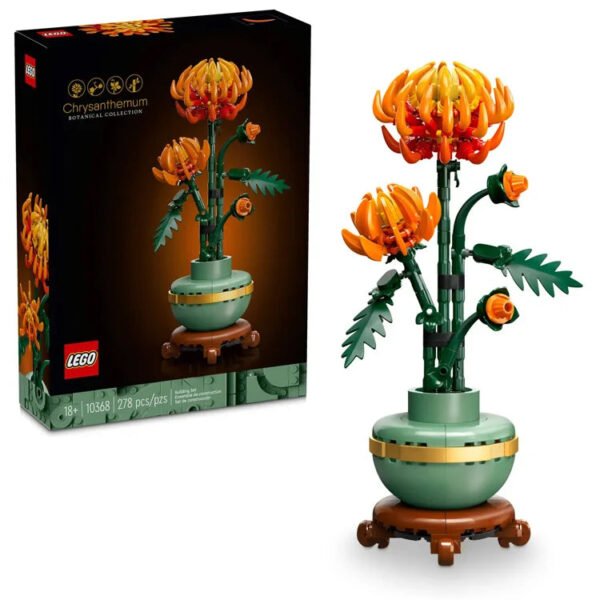 LEGO 10368 Icons Chrysanthemum – Botanical Collection Floral Display Set #29
