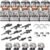 Military Army Figures Building Block Set – SWAT, Ghost Commando & S... #365458 - Image 4