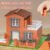 Mini DIY Bricklayer Cottage Villa Building Blocks Set – Simulation Hou... #193