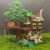 4076PCS Morning Tree House Building Blocks Set – Forest Cabin Vi... #100018786 - Image 6