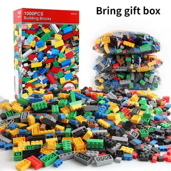 1000pcs Bulk Building Blocks Set – Creative DIY Educational Constructio... #29