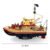 1/2000 WWII Warship Model Kit – Yamato, USS Cruiser, Destroyer &... #200003886 - Image 6
