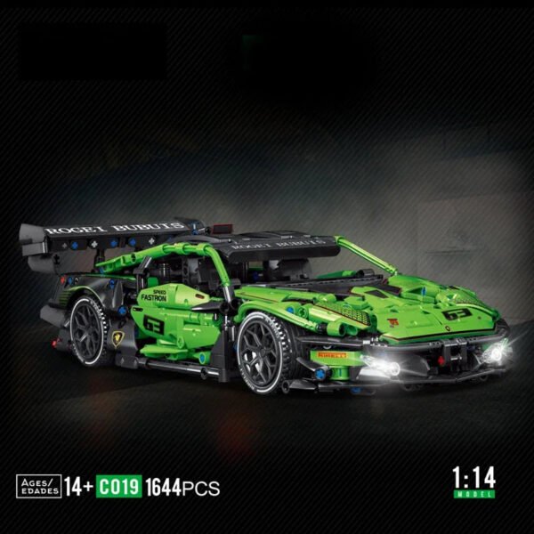 1644 PCS Technical Super Speed Lamborghinis – Racing Car Building Bloc... #175