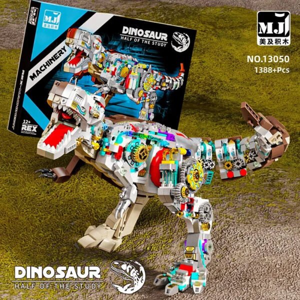 TOYLINX Mechanical Shark Building Set – STEM Sea Life Construction Toy... #175