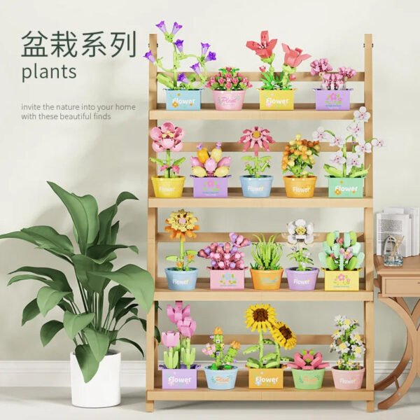 Bouquet Flower Mini DIY Building Blocks Set – Creative Floral Co... #201724826