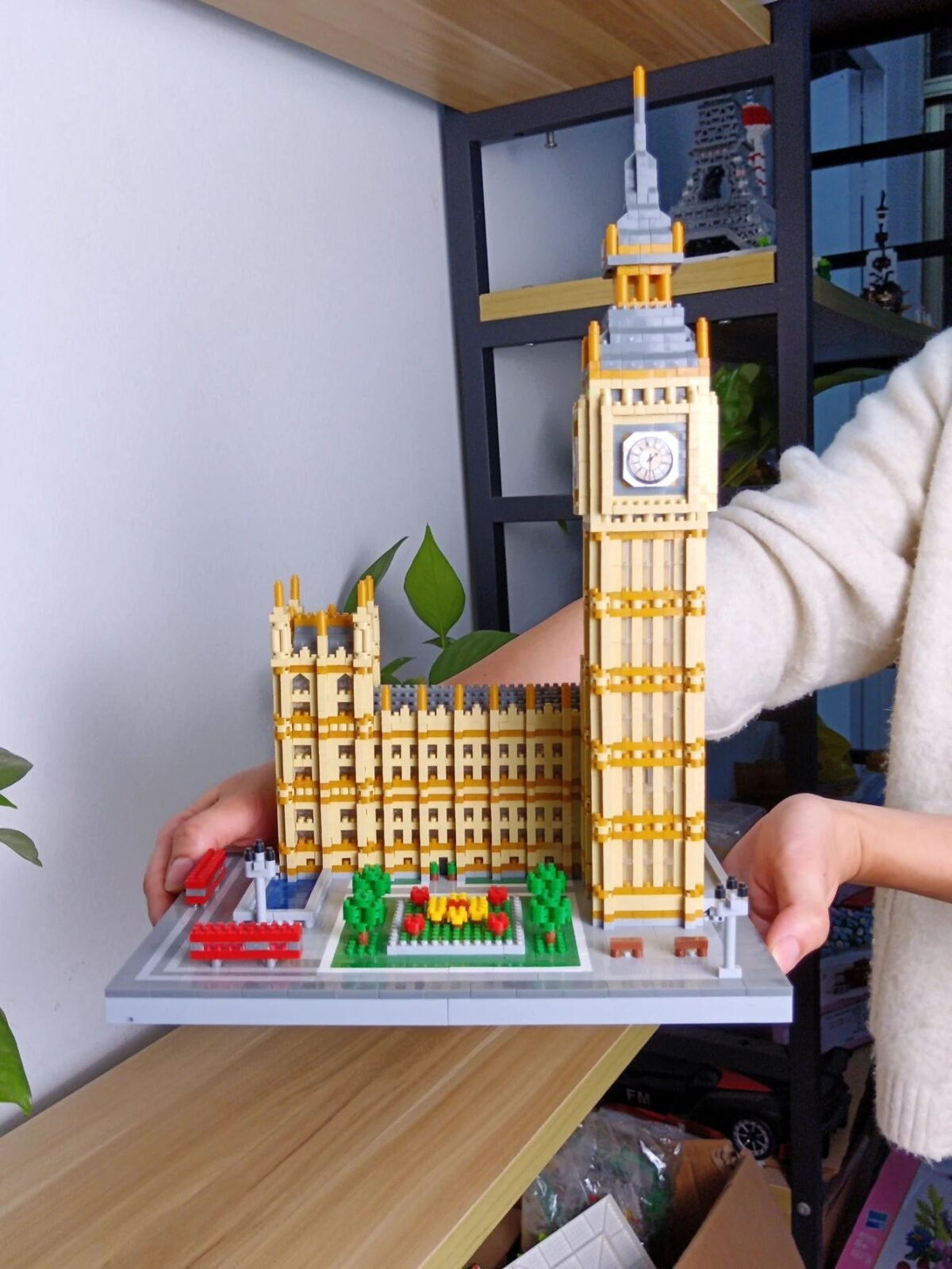 KNEW BUILT Big Ben Micro Mini Building Blocks – Famous Landmark Replica... #29 - Image 2