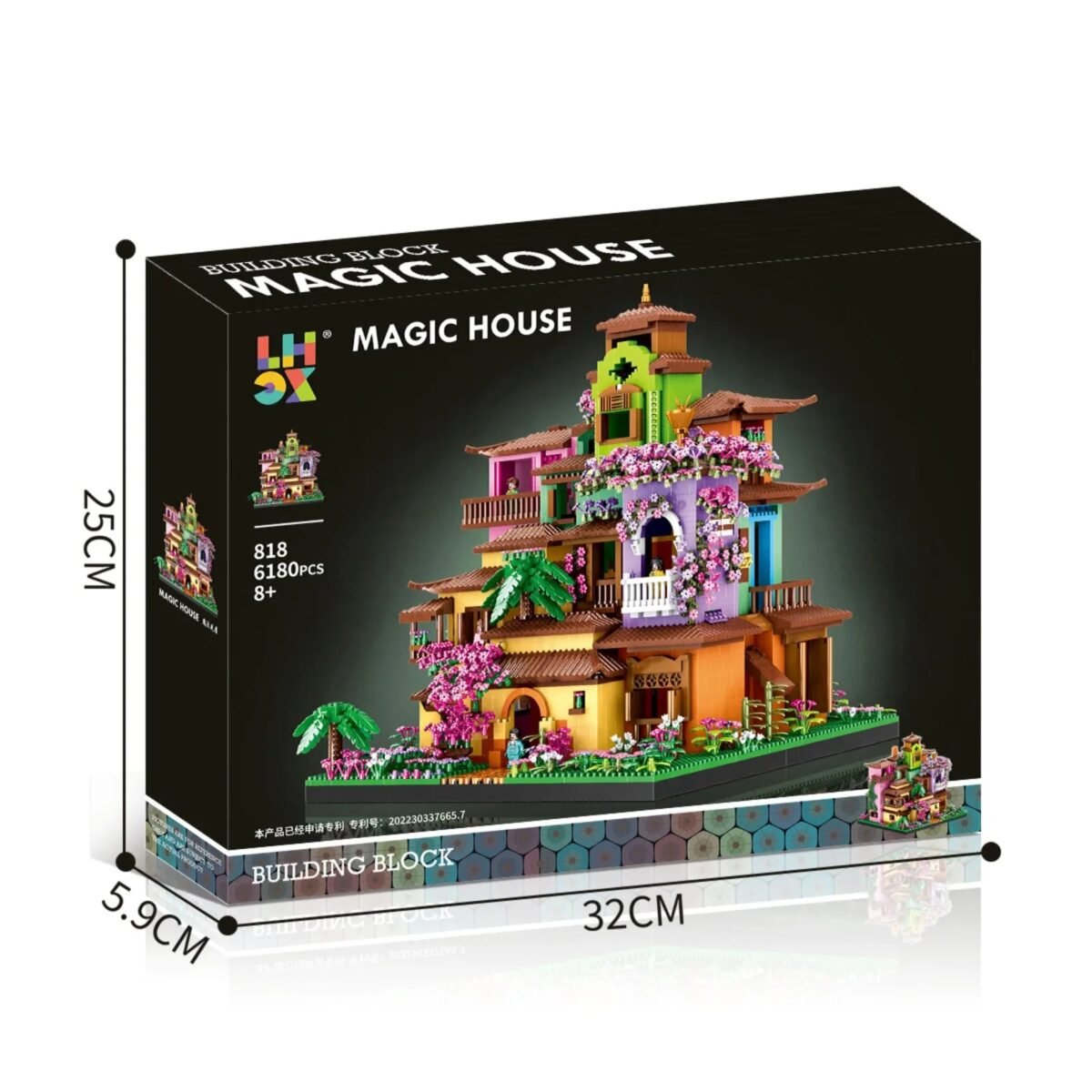 Creative Micro Building Blocks Magic Villa House Model – DIY Assembly Set #29 - Image 2