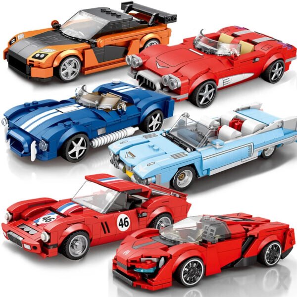 2024 Speed Champion Sports Car Building Blocks – RX7 & 250GT Ins... #200004889