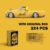 MOC City Car Retro Pickup Truck – Speed Champion Racer Vehicle with Di... #193 - Image 8