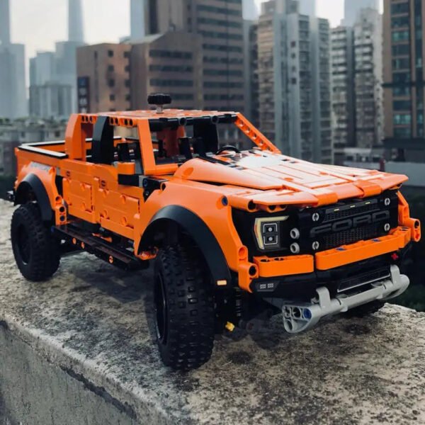 Technical 1:10 F-150 Raptor Off-Road Pickup Truck – Building Blocks... #350852