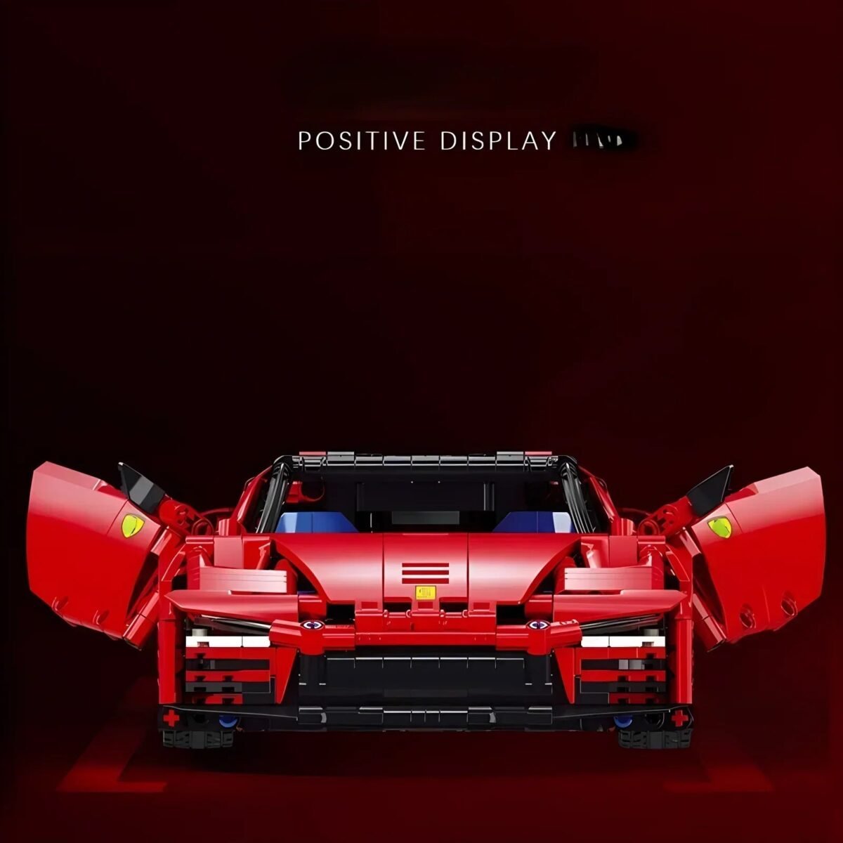 ToylinX 1394‑PCS Red Super Sports Car Building Block Model – Premium 1... #691 - Image 1