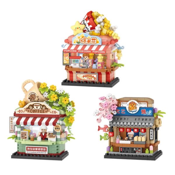 LOZ Mini Blocks Trendy Street Shop – High-Difficulty Micro Building... #350853