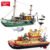 1/2000 WWII Warship Model Kit – Yamato, USS Cruiser, Destroyer &... #200003886