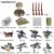 Military Action Figures Building Block Set – Soldier Mini Dolls ... #203196826 - Image 7