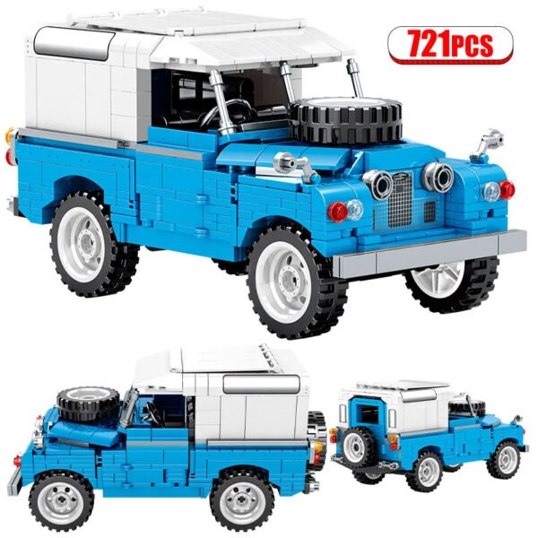 721 PCS Remote Control Vehicle Set Compatible with Lego Educational DIY Toy