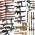 WW2 Soldier Weapons Building Block Set – 5/10 PCS Two-Color Printed... #350510