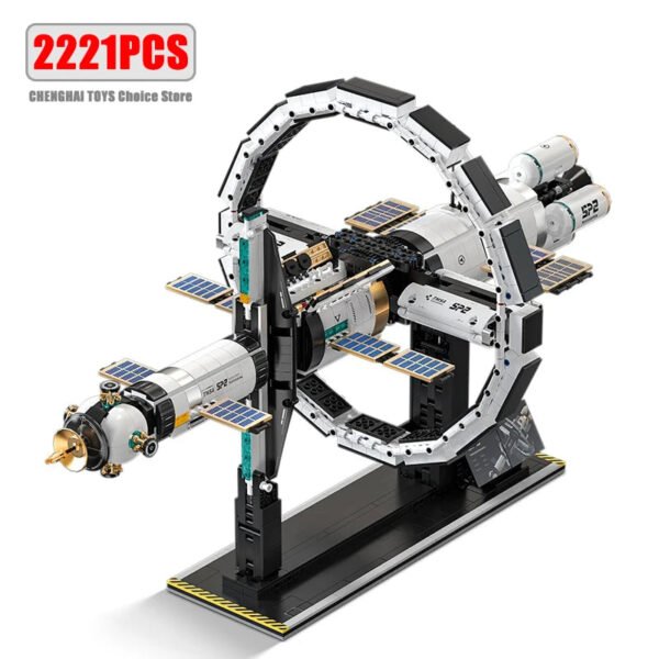 2221PCS Electric International Space Station Building Kit – Coll... #200006151
