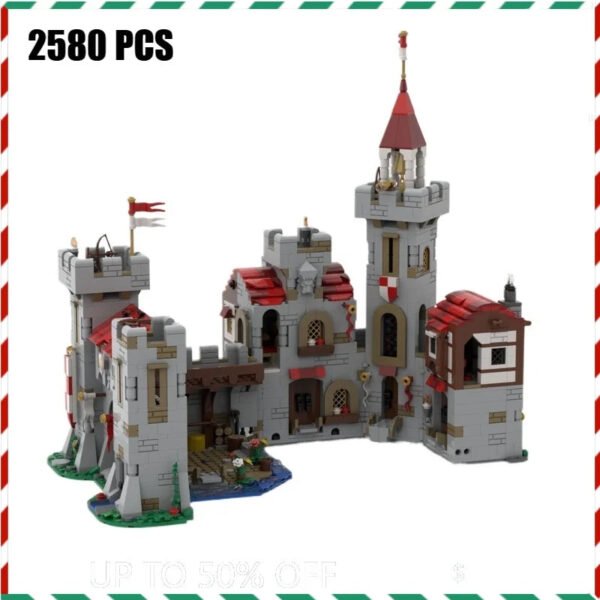 Regal Moat Castle Building Blocks Set – 2580PCS Medieval Fortres... #200006155