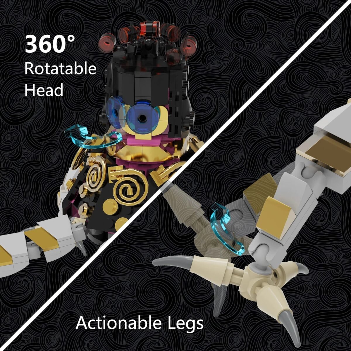 Breath of the Wild Guardian Model Kit – Building Blocks Set Inspired b... #193 - Image 3