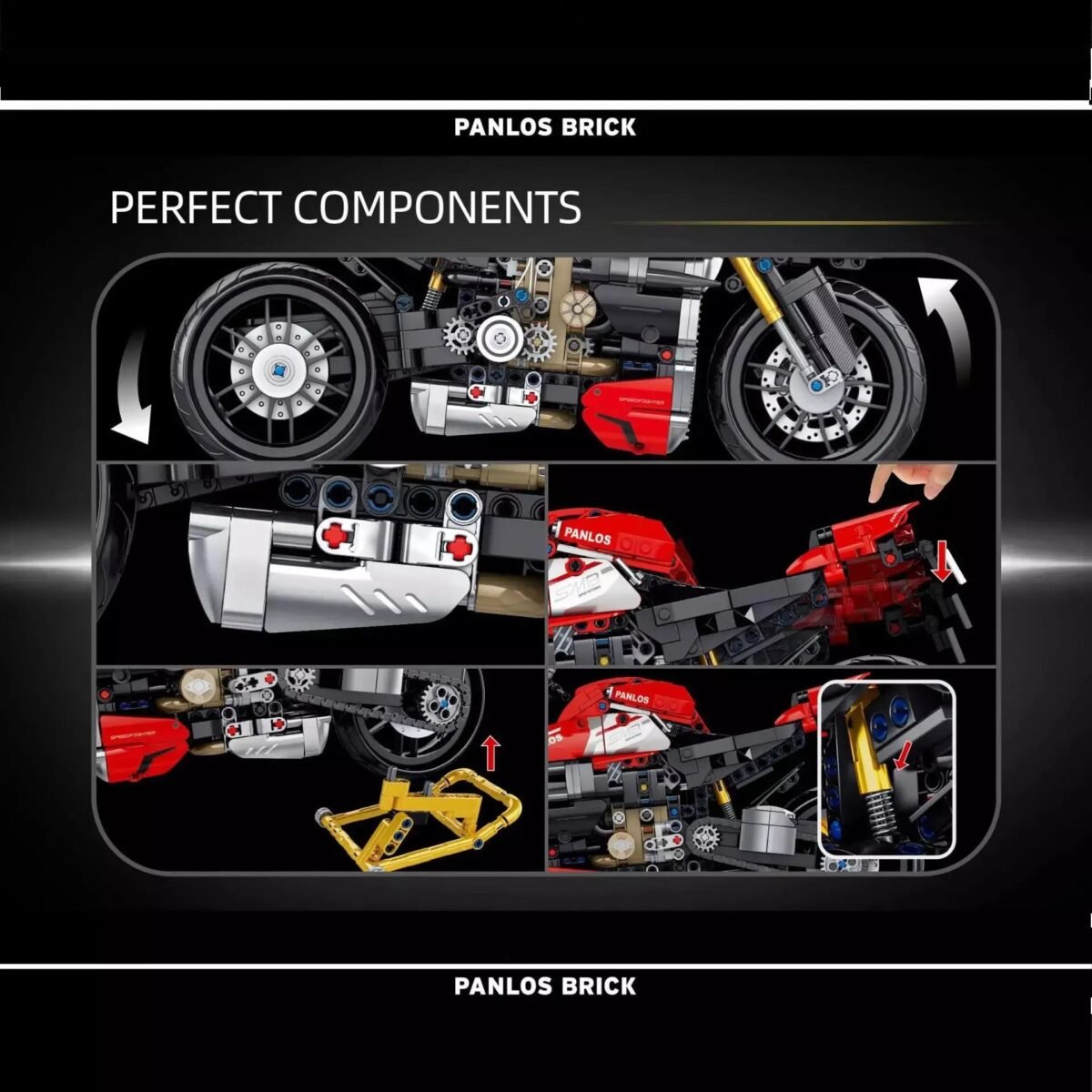 981 PCS Remote Control Vehicle Set Compatible with Lego Educational DIY Toy - Image 4