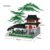 Chinese Architecture Micro Diamond Blocks – Jiangnan Bonsai & Pen Cont... #193
