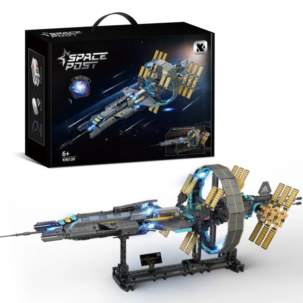 Large Space Station Building Blocks Set – Powered Aerospace Model w... #365458