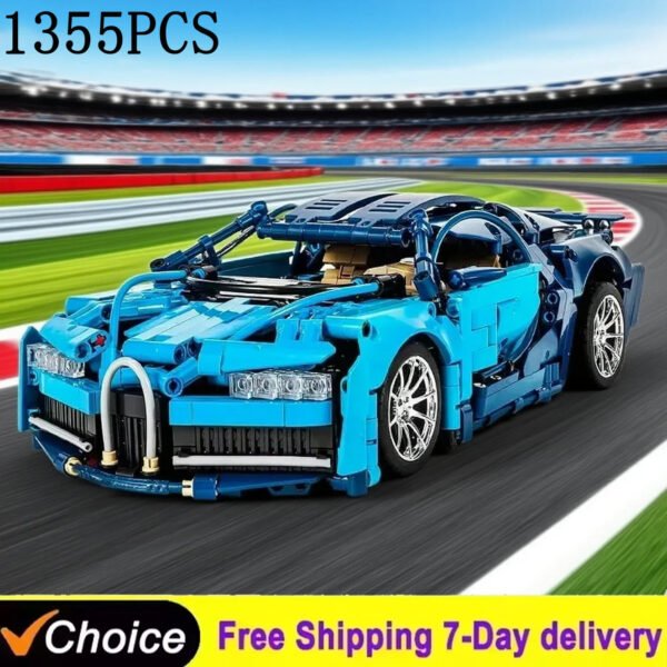 1355PCS Technic Racing Lamborghini-Style Building Blocks Set – High-Sp... #173